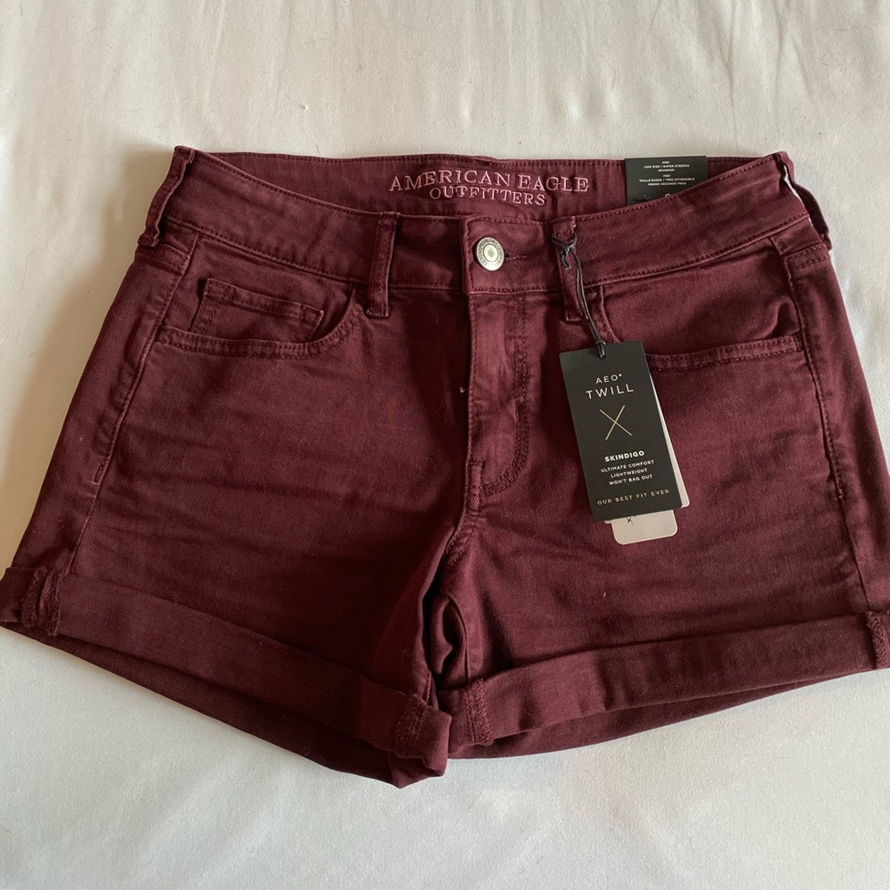 AE Twill Shorts Midi Lowrise